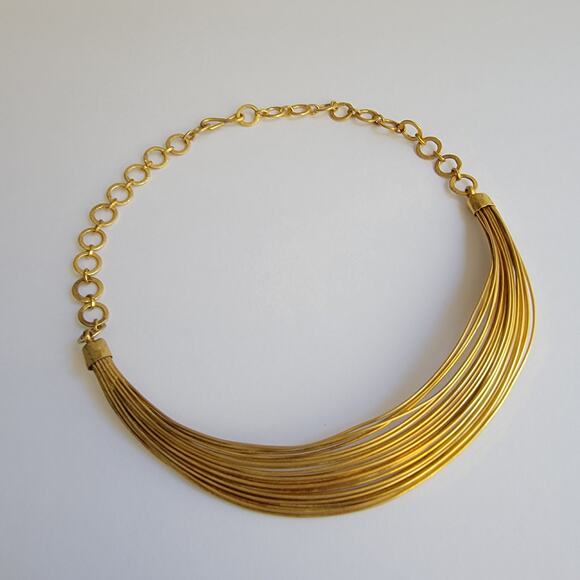 Gold Bundle Necklace - Vintage Fashion For Women - Picture 1 of 10